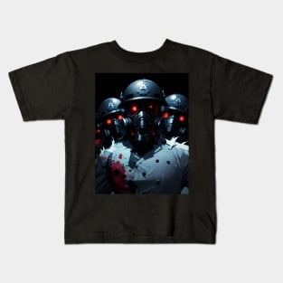 Zombie SWAT team Kids T-Shirt